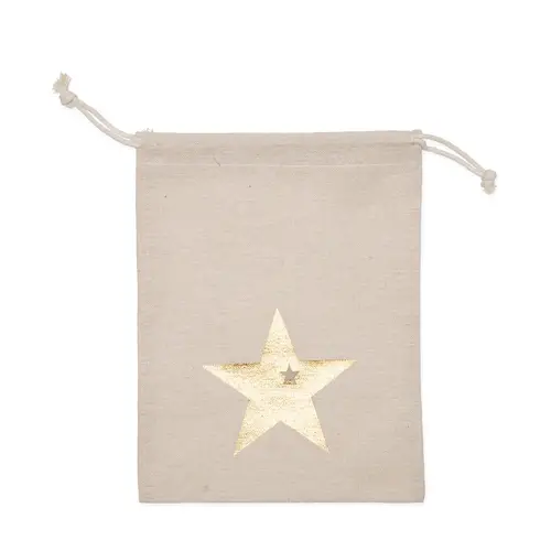 Tasche Cotton Star natur D18cm H24cm