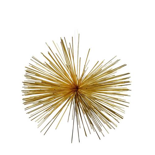 Hänger Stern gold D45cm 