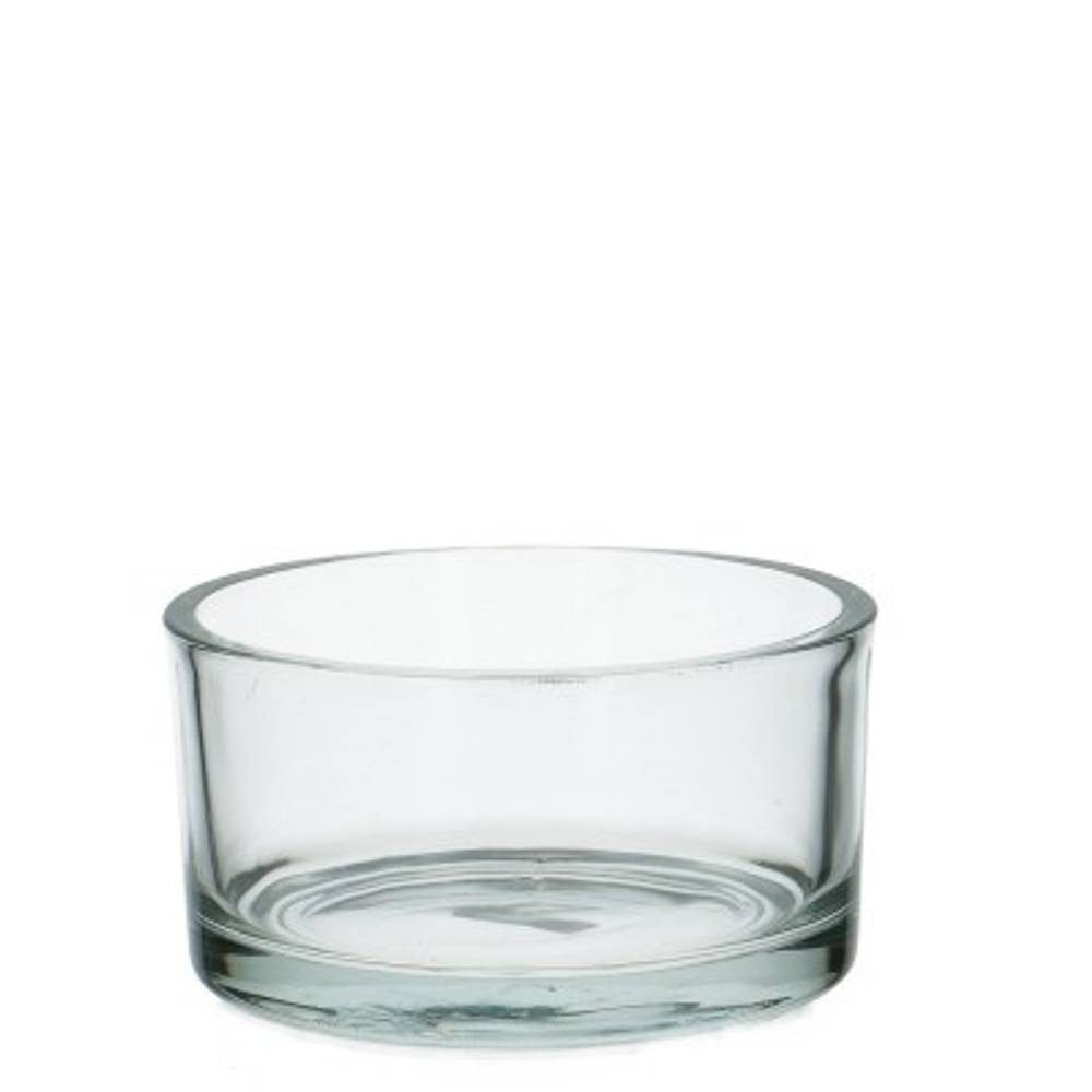 Glas Schale Rund D15cm H08cm