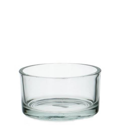 Glas Schale Rund D15cm H08cm