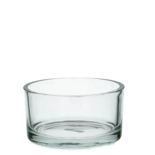 Glas Schale Rund D15cm H08cm