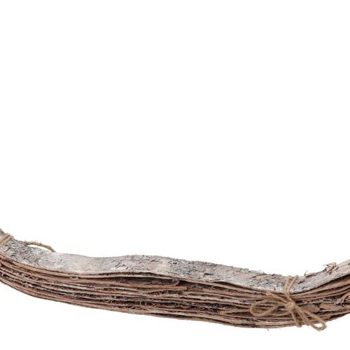 Trocken Birke Rinde weiss 70x5cm x10