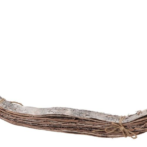 Trocken Birke Rinde weiss 70x5cm x10