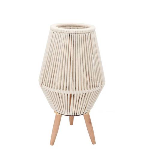 Laterne Cruz auf Ständer weiss 15x24x44cm