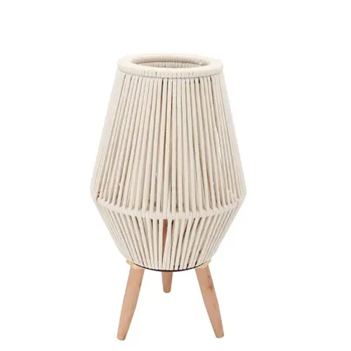 Laterne Cruz auf Ständer weiss 15x24x44cm