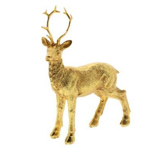 Hirsch gold 14x04x19cm
