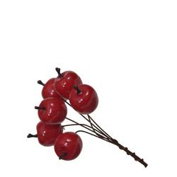 Apfel auf Draht rot 20mm x36