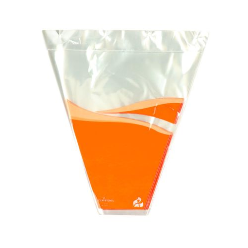 Tüte Onde orange 40x34x11cm x50
