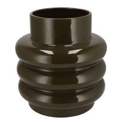 Keramik Vase Oxford Bubble grün 29×29×30cm