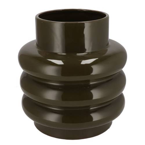 Keramik Vase Oxford Bubble grün 29×29×30cm