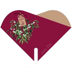 Tüte Kiss and Wish rot 30x30cm 50st