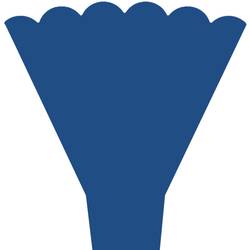 Tüte Majesty blau 54x44x12cm x50