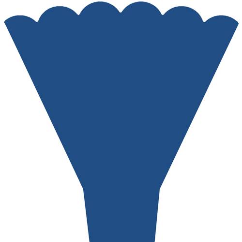 Tüte Majesty blau 54x44x12cm x50