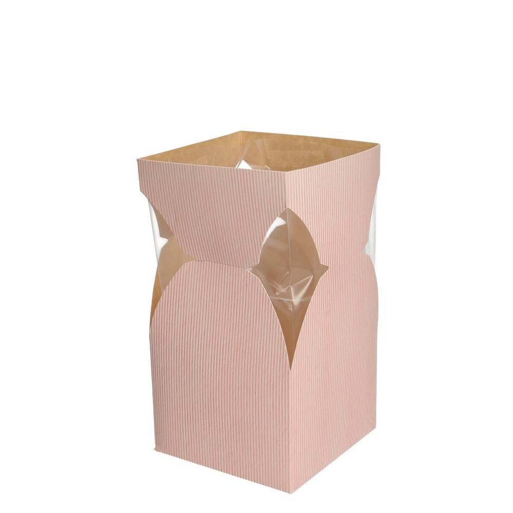 Strausstasche BasicLine creme D11.5cm H21cm