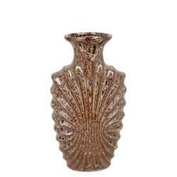 Keramik Vase Suus braun 17x12x30cm