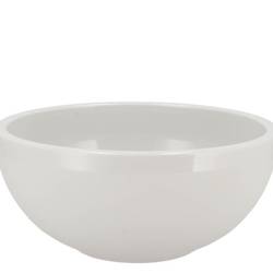 Keramik Schale Stone weiss D22cm H10.5cm