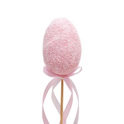 Ei auf Stab Candy rosa d7cm l50cm