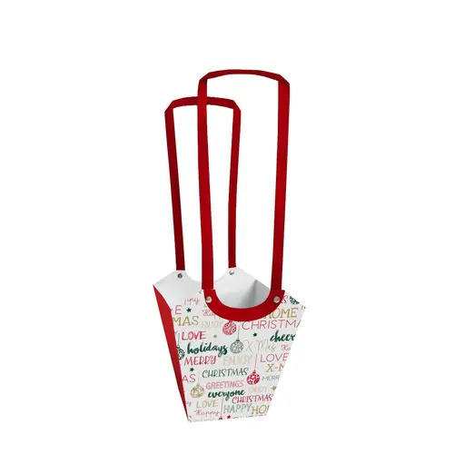 Tasche Message Clayrton rot 11x11x19cm