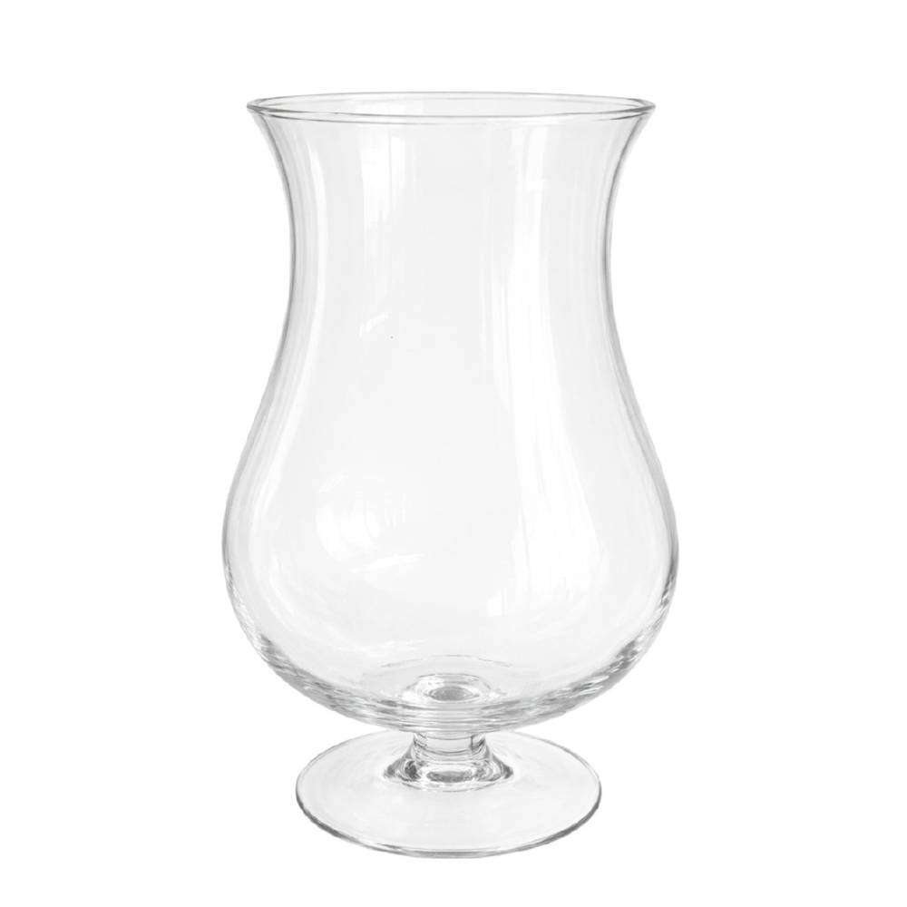 Glas Windlicht D20cm H32cm