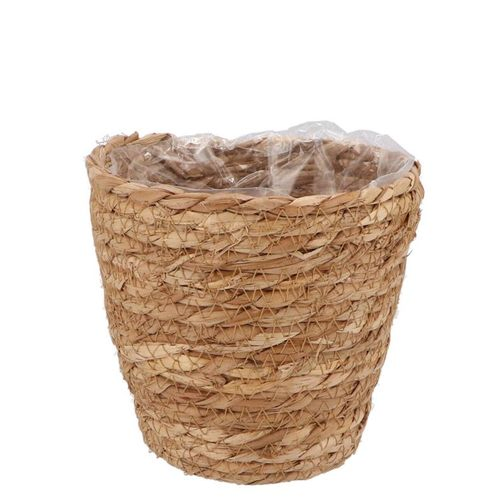 Korb Seegras Stroh braun D14cm H14cm
