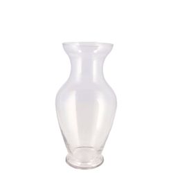 Glas Vase Mira klar D13x13x26cm