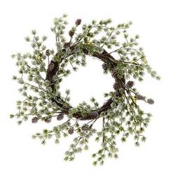 Kranz Kiefer mit Schnee D45cm