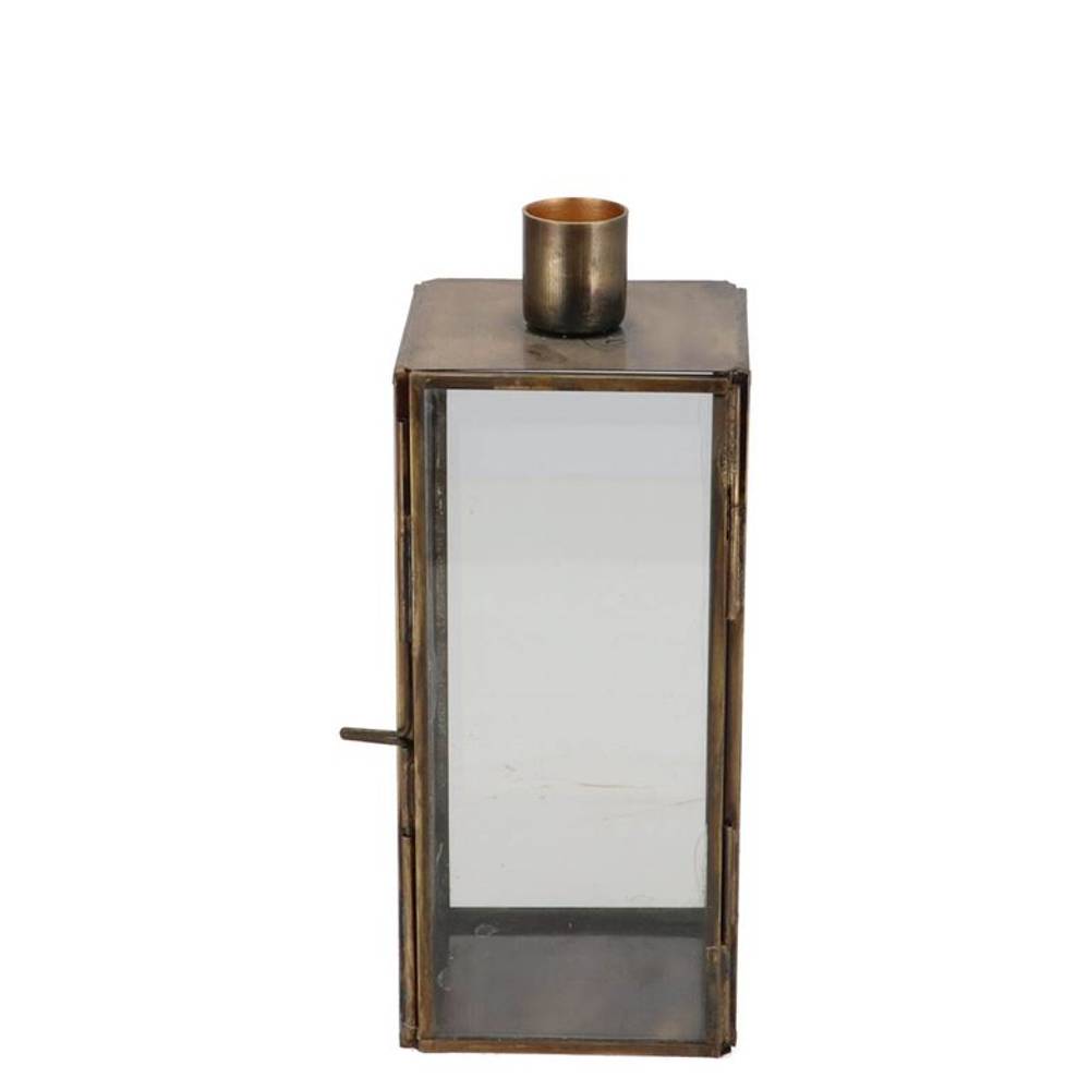 Kerzenständer Braga gold 08x08x19cm