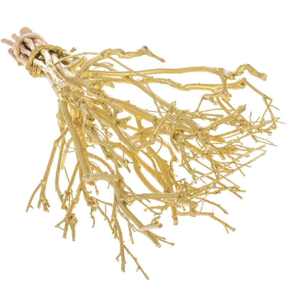 Trocken Zweig Tee gold L65cm