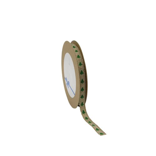 Band Tannenbaum natur 10mm 15m