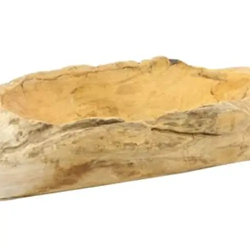 Teakholz Block natur 38x16x12cm