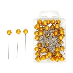 Stecknadel Perle gold 10x60mm x50