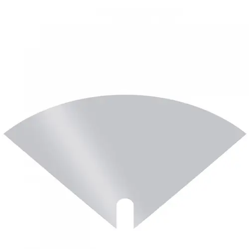 Tüte Moon Isa silber 35x35cm x50  