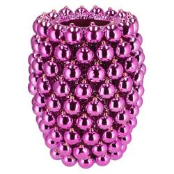 Weihnachtskugel Vase fuchsia 30x30x39cm