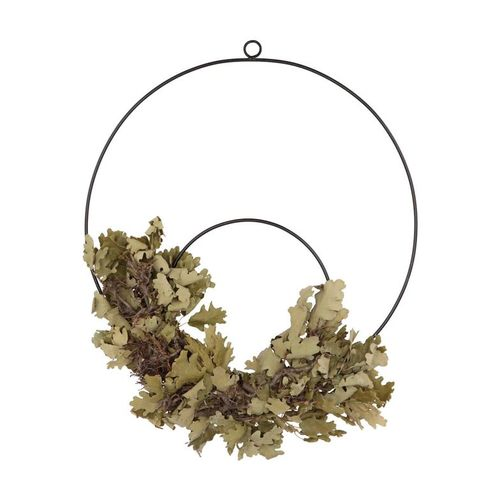 Metal Circle Oak Dubbel D40cm