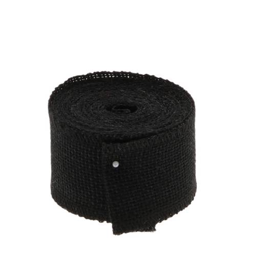 Band Jute 50mm 5m schwarz