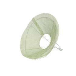 Strausshalter Jute hell grün D20cm