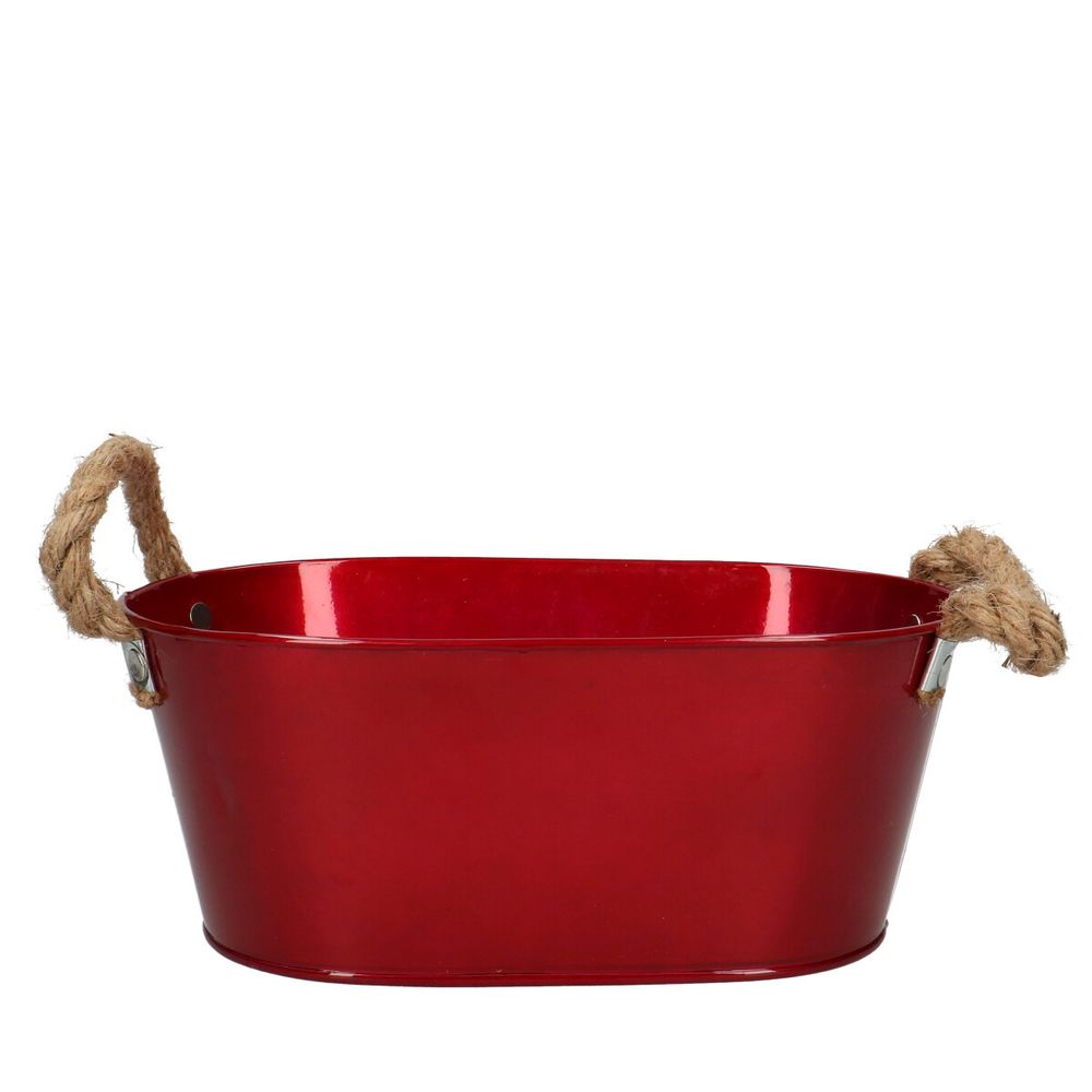 Zink Chris rot 24x14x10.5cm