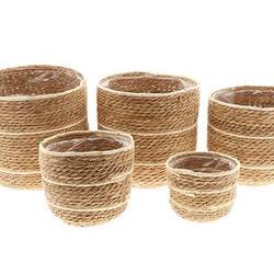 Korb Santo 5/Set natur D29cm H28cm