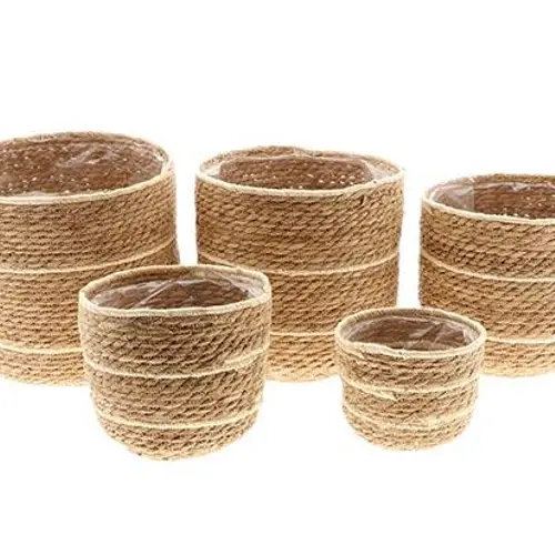 Korb Santo 5/Set natur D29cm H28cm