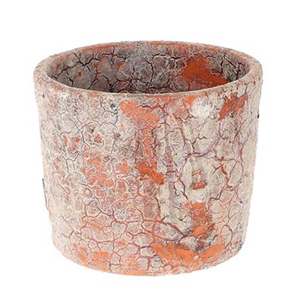 Outdoor Übertopf Harz errakotta D13cm H12cm