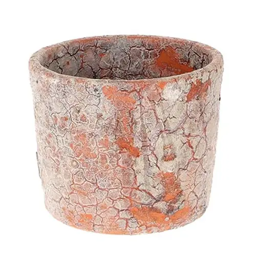 Outdoor Übertopf Harz errakotta D13cm H12cm