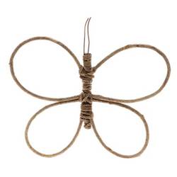 Hänger Schmetterlingsranke natur D42cm