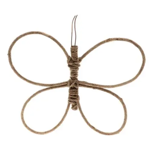 Hänger Schmetterlingsranke natur D42cm