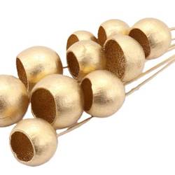 Trocken Bell Cup auf Stab gold L50cm x10