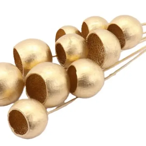 Trocken Bell Cup auf Stab gold L50cm x10