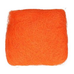 Deko Sisal orange 250gr