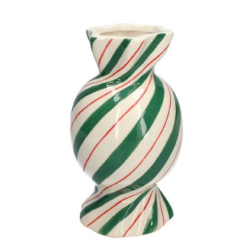 Keramik Vase Candy grün D07.5/11.5cm H20cm