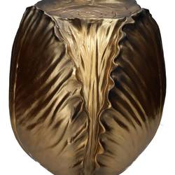 Beistelltisch Tulpe gold D46cm H45cm