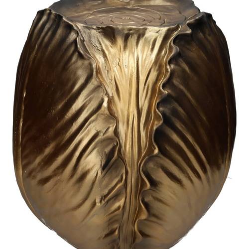 Beistelltisch Tulpe gold D46cm H45cm