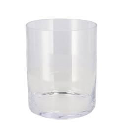 Glas Zylinder Kaltschnitt D15cm H20cm